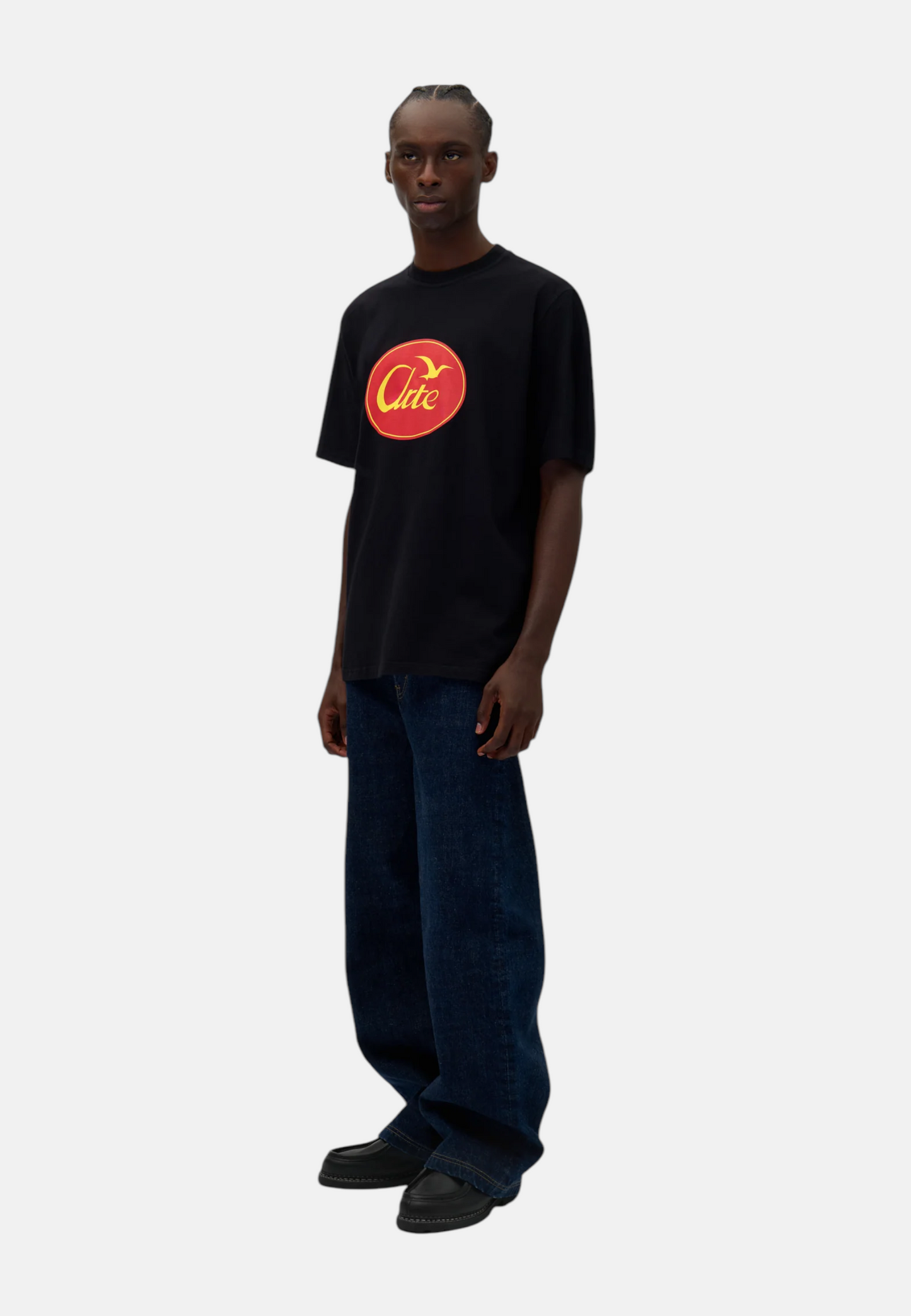 T-shirt Bird Logo Noir