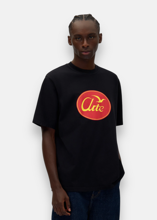 T-shirt Bird Logo Noir