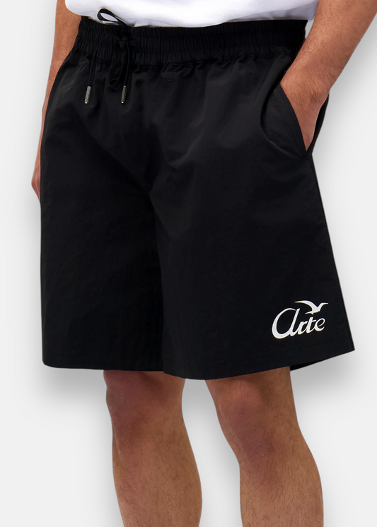 Short Logo Birds Noir
