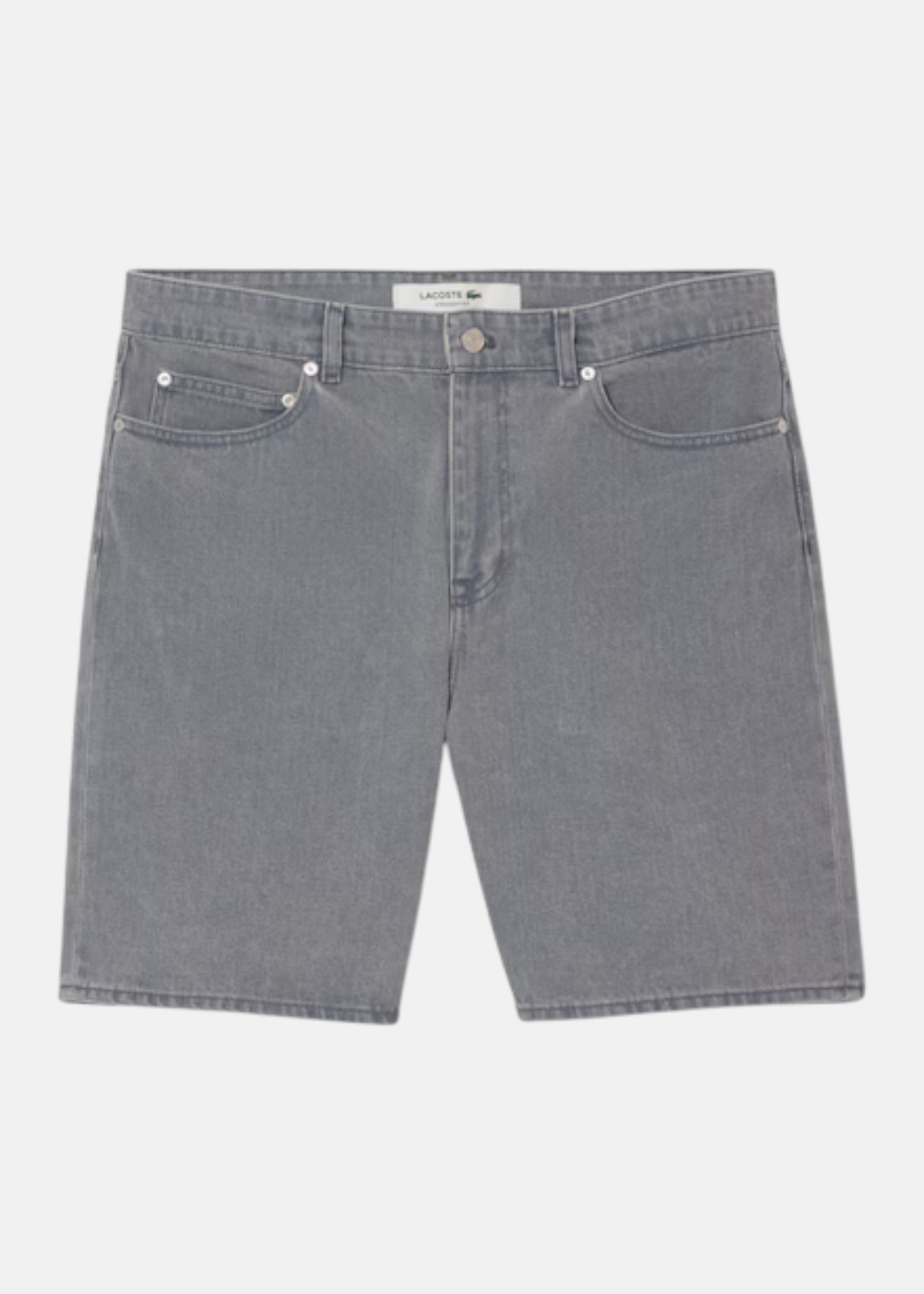 Short bermuda en denim  – gris