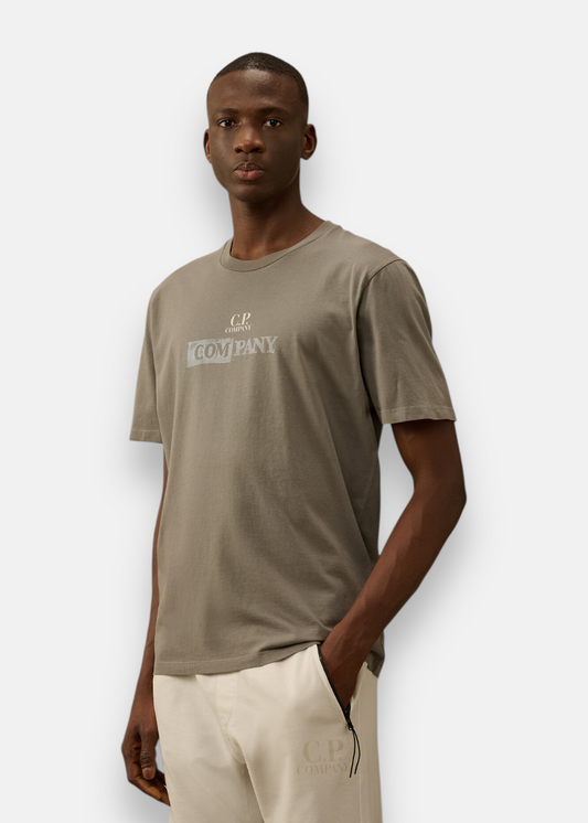 T-shirt jersey 24/1 à logo imprimé