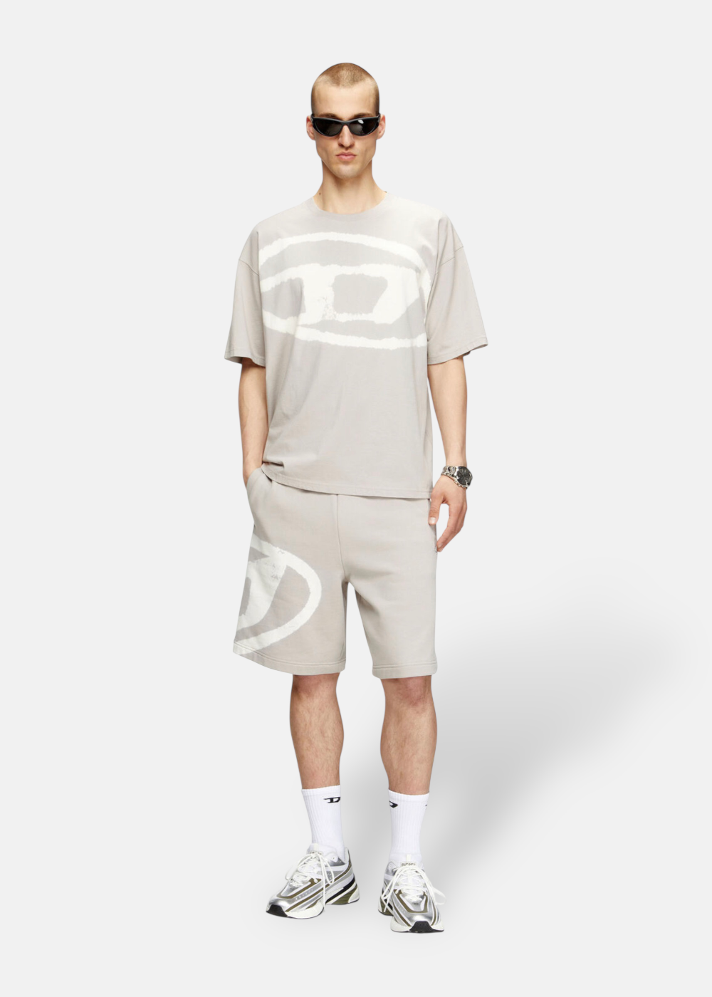 T-shirt T-Boxt-bleach