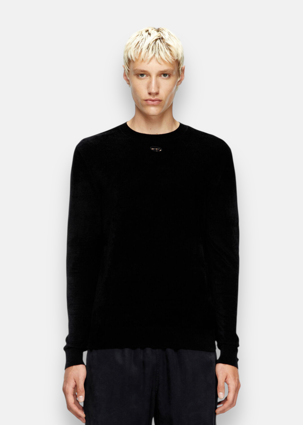 Pull en chenille K-Cevro - noir