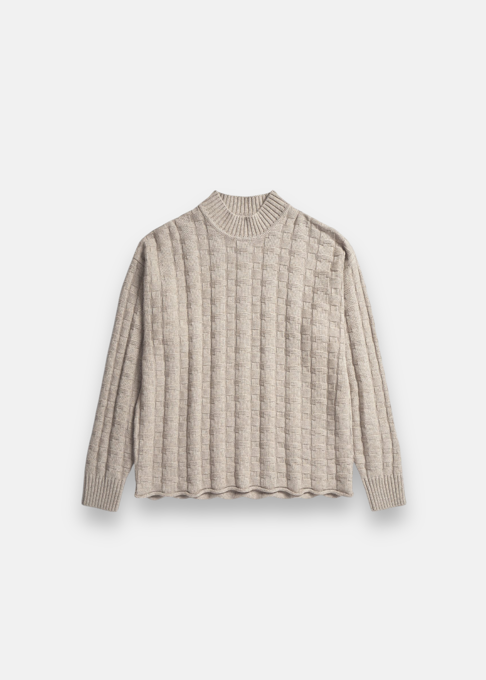 pull norse jonas coton cachemire tressé