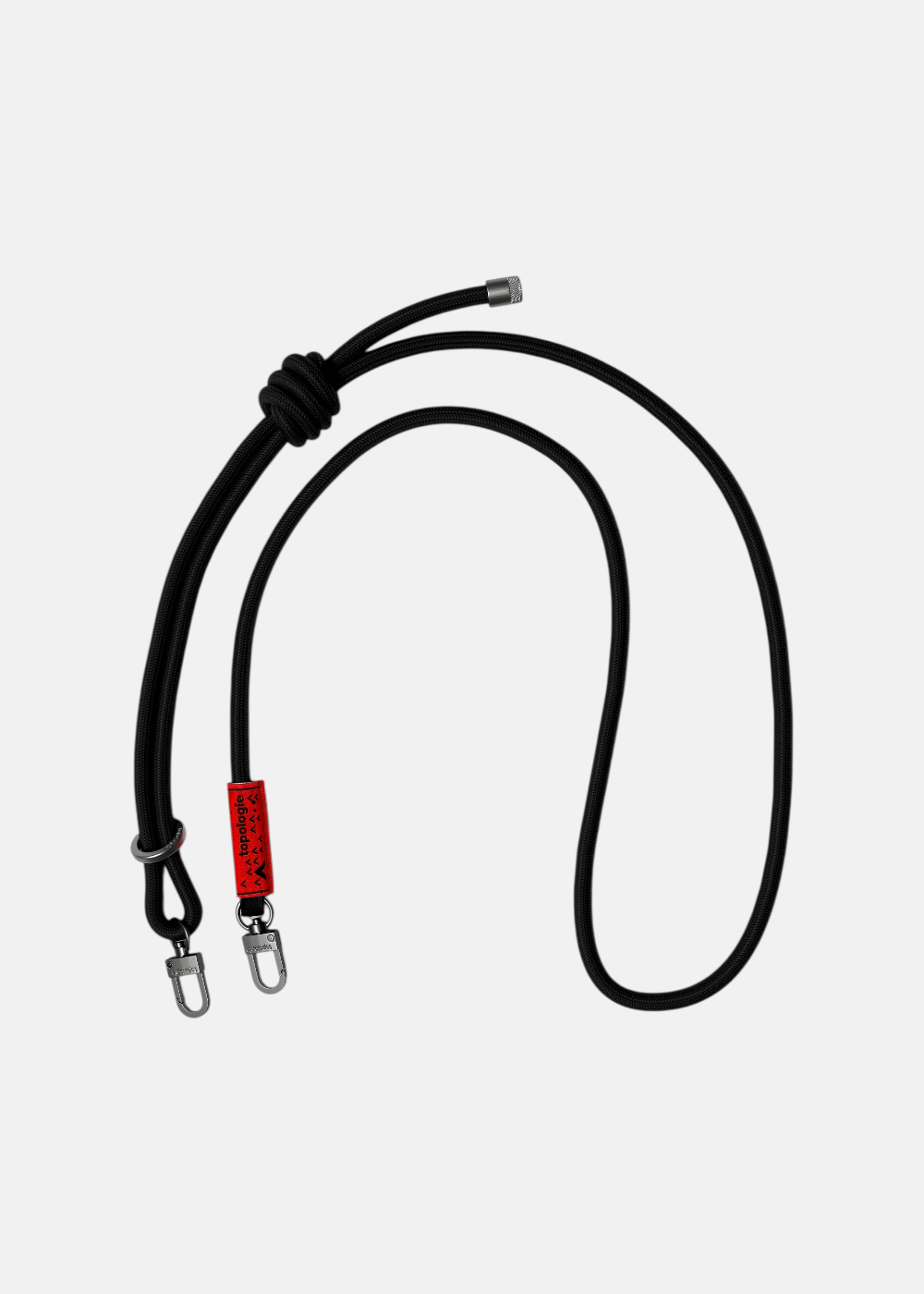 Cordon 8.0mm Strap- noir solid