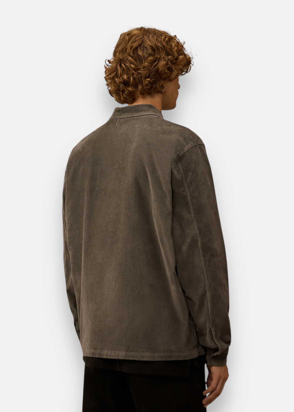 Surchemise Velours - gris foncé