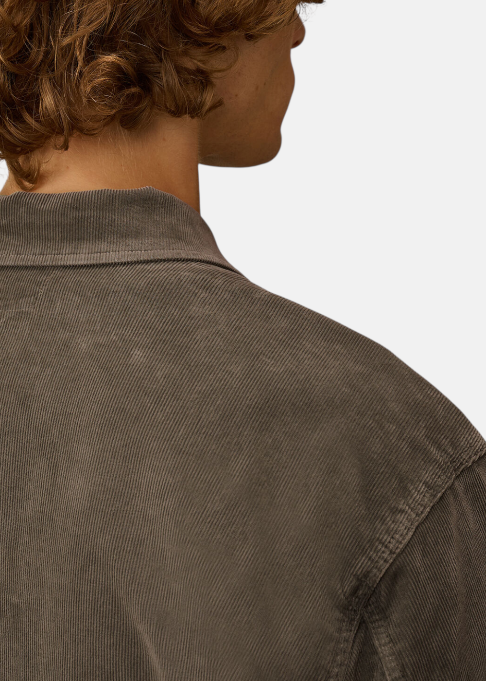 Surchemise Velours - gris foncé