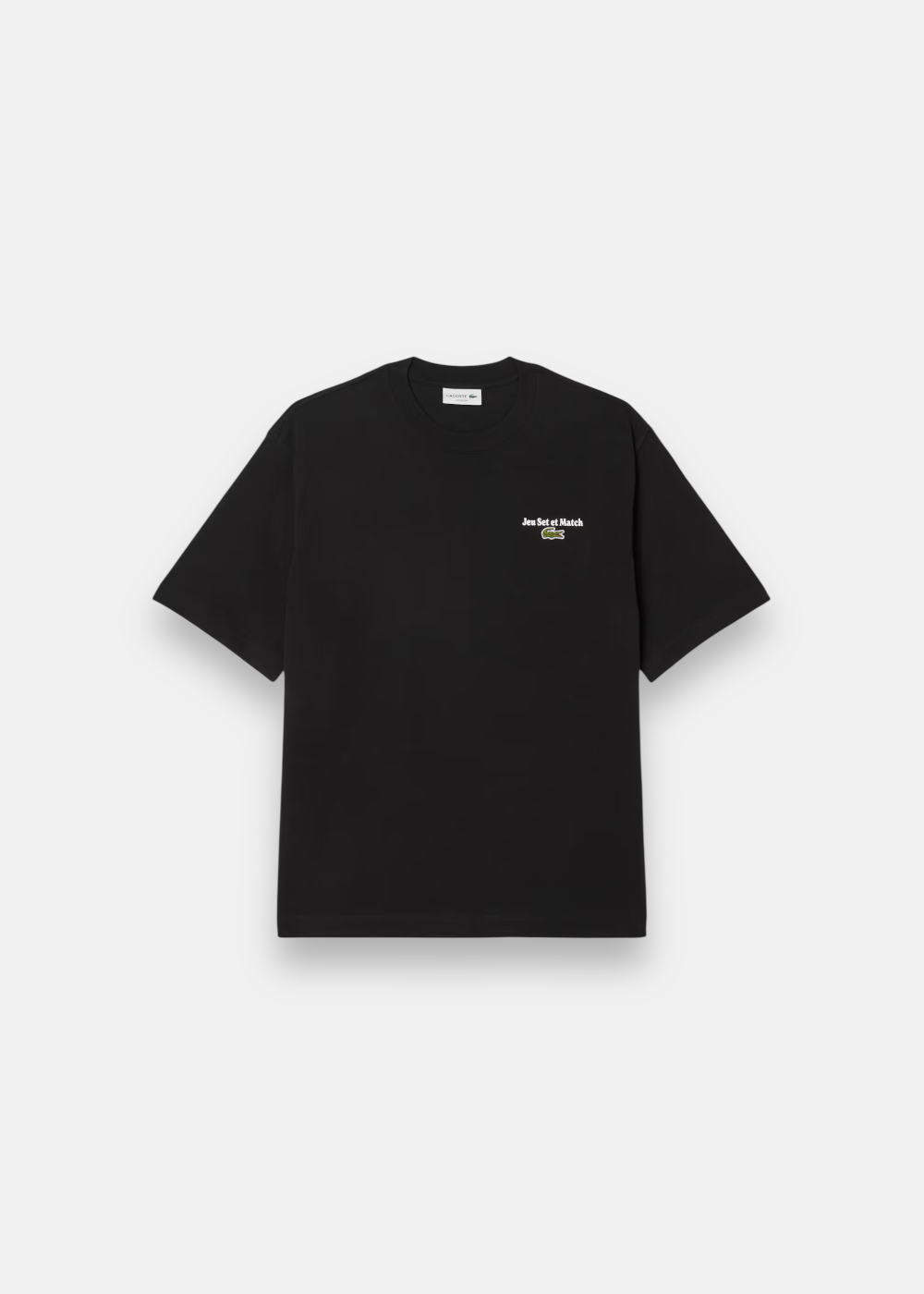 T-shirt Jeu Set & Match - noir
