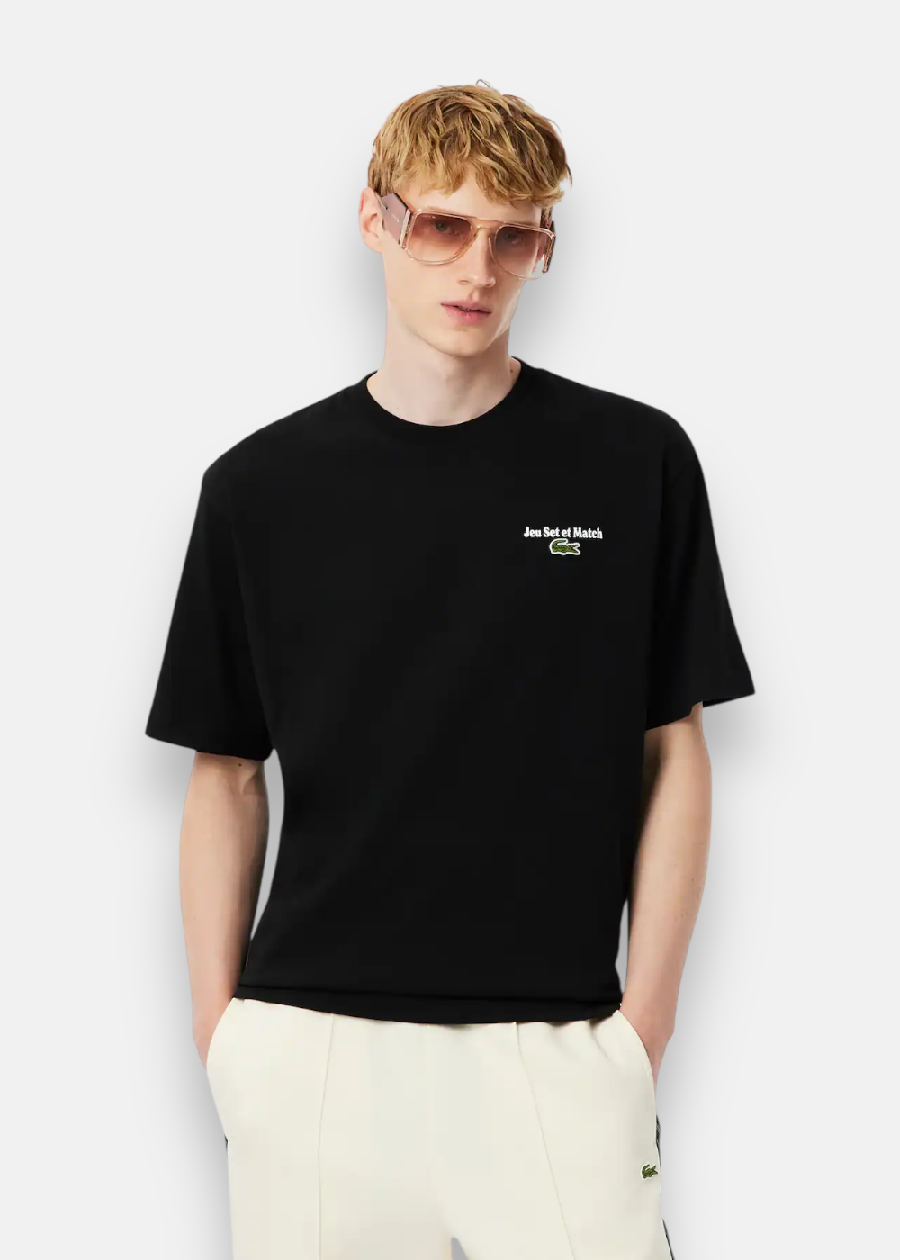 T-shirt Jeu Set & Match - noir