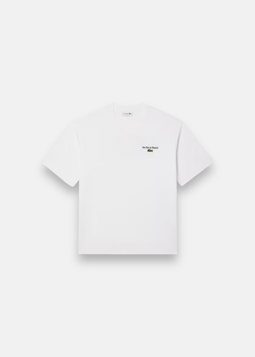 T-shirt Jeu Set & Match - blanc