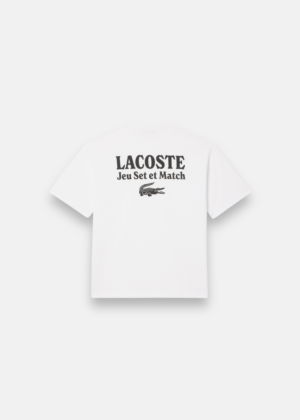 T-shirt Jeu Set & Match - blanc