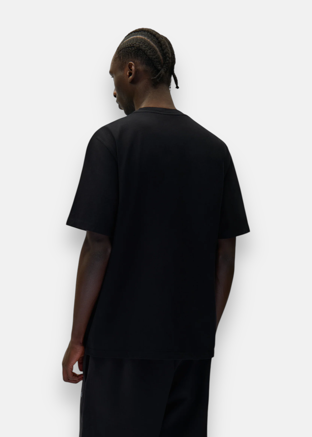 T-shirt heart logo - noir
