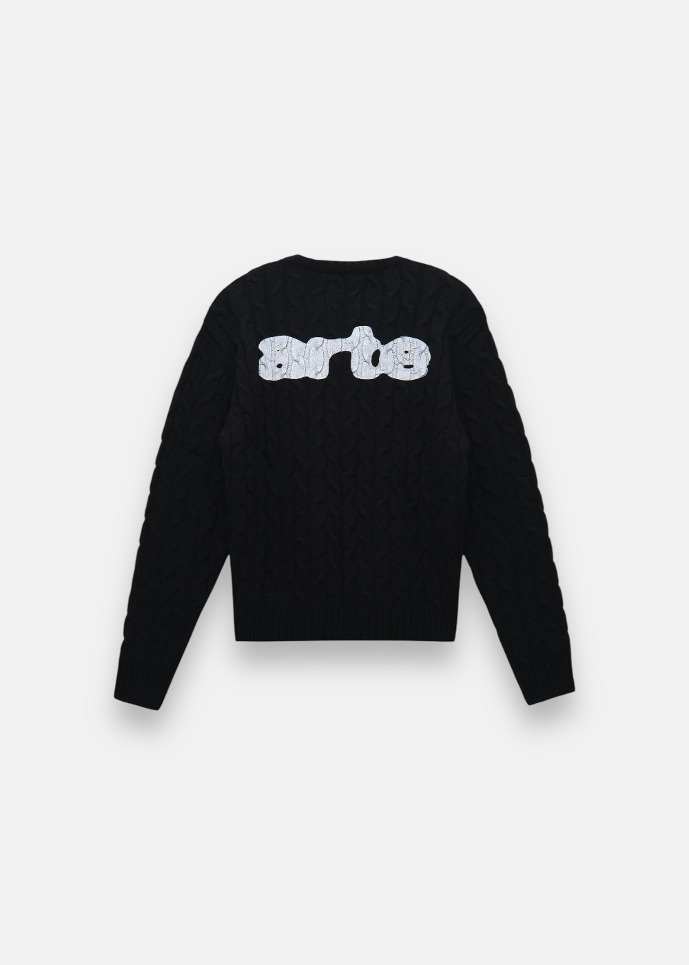 Pull en maille - noir