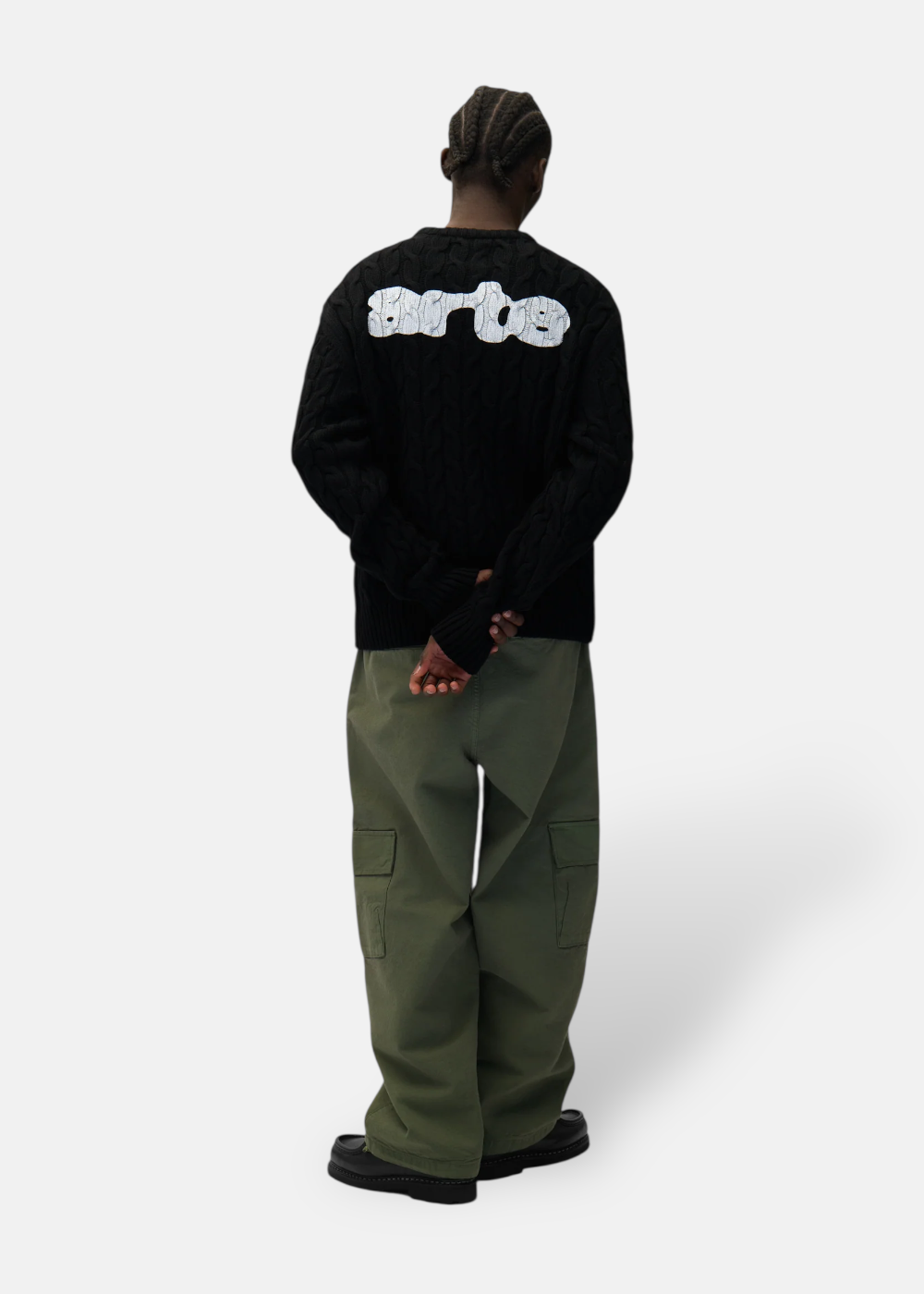 Pull en maille - noir