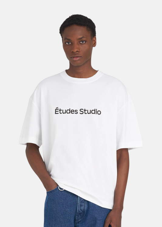 T-shirt Relax Logo Imprimé - blanc