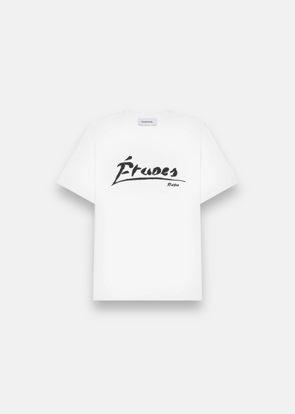 T-shirt Regular Signed -blanc