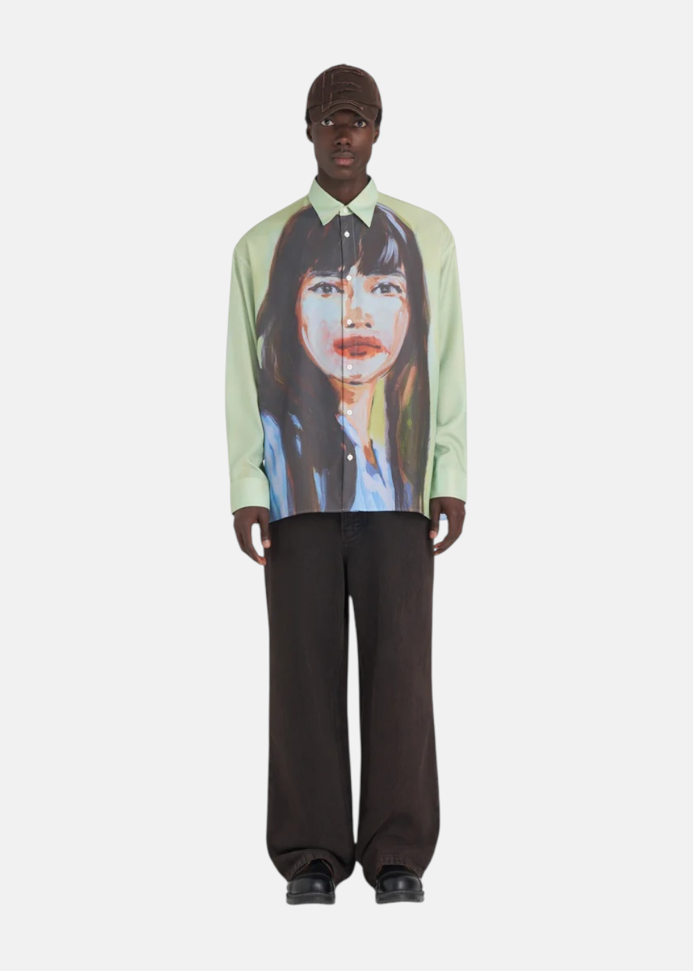 Chemise Claire Tabouret x Études Studio- vert