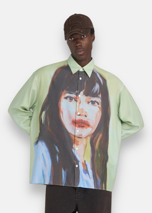 Chemise Claire Tabouret x Études Studio- vert