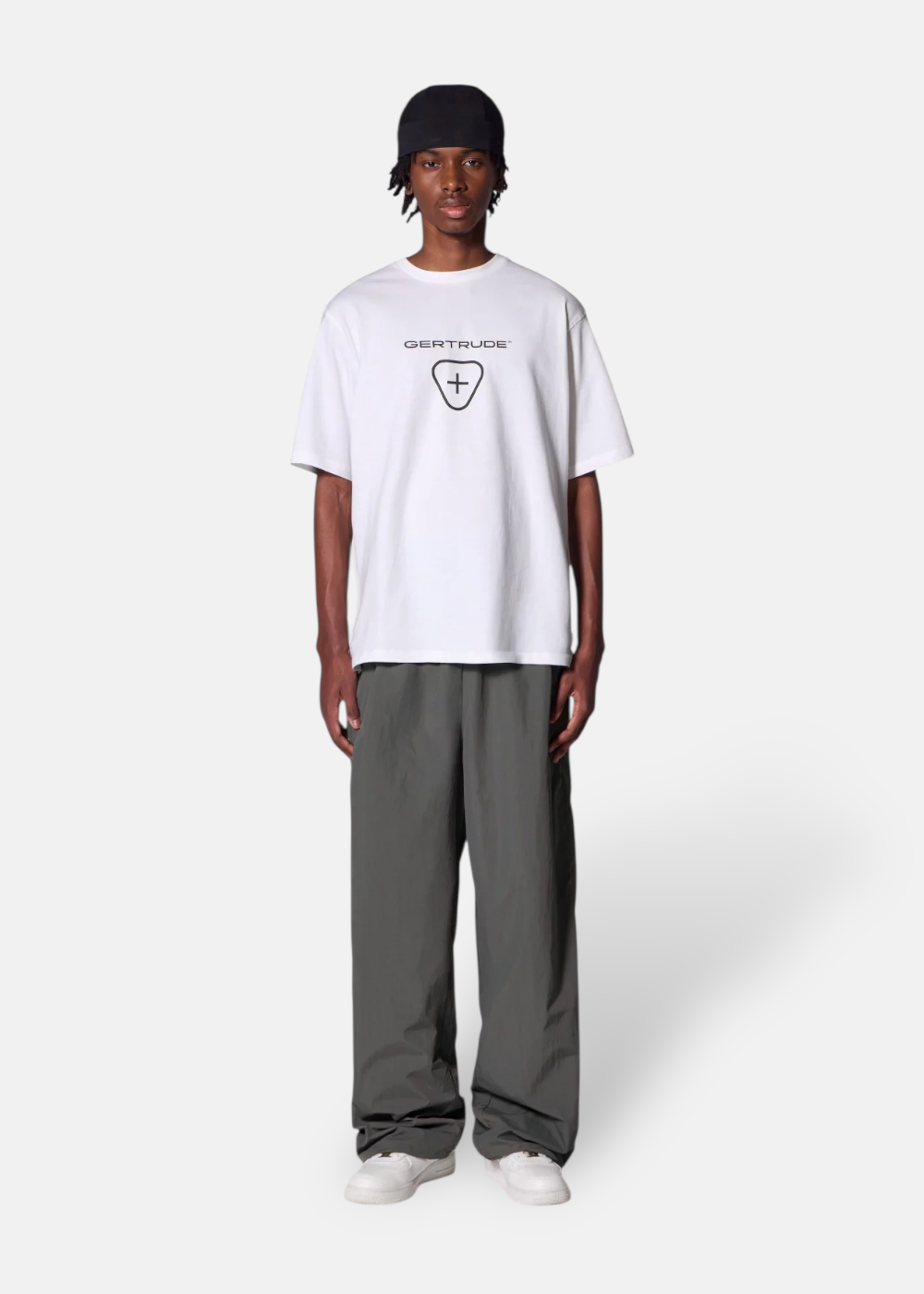 T-shirt Leonce Logo- blanc