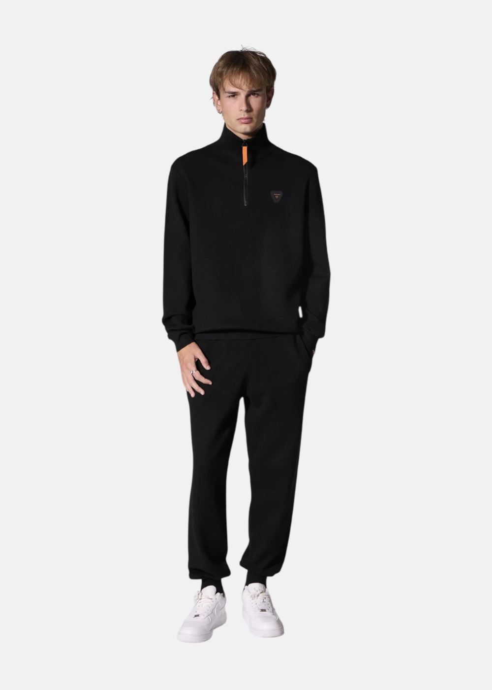 Pull Camionneur Lewis Patch -noir