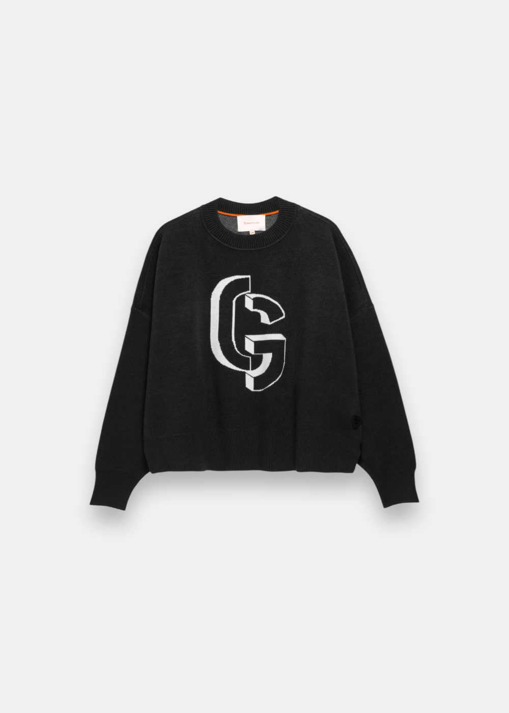 Pull Natalia Maille Jacquard– noir