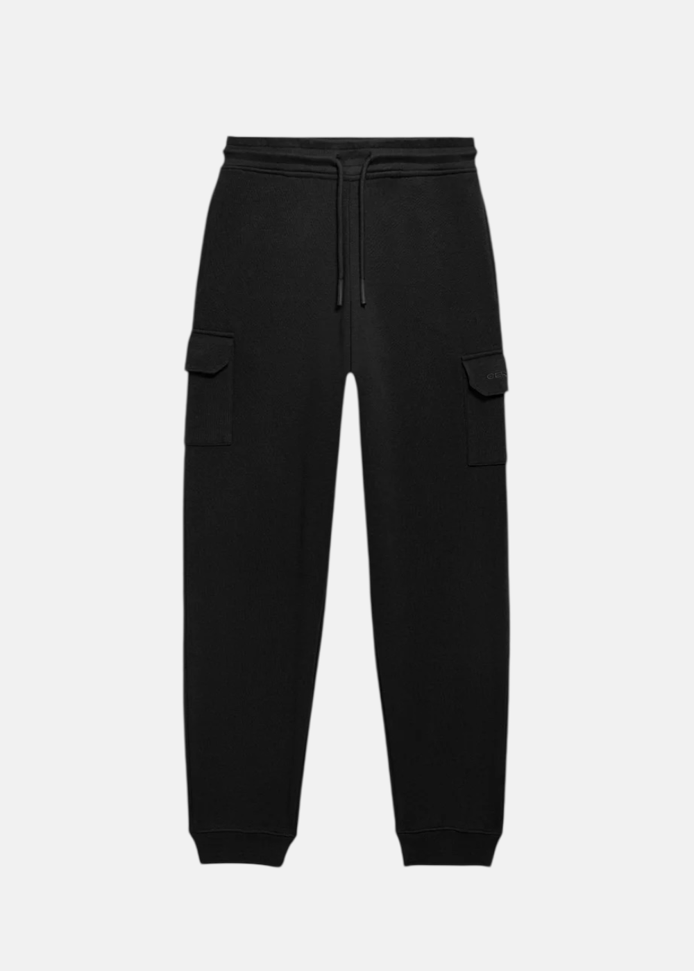 Pantalon Jogging Cargo Unisexe Mario - noir