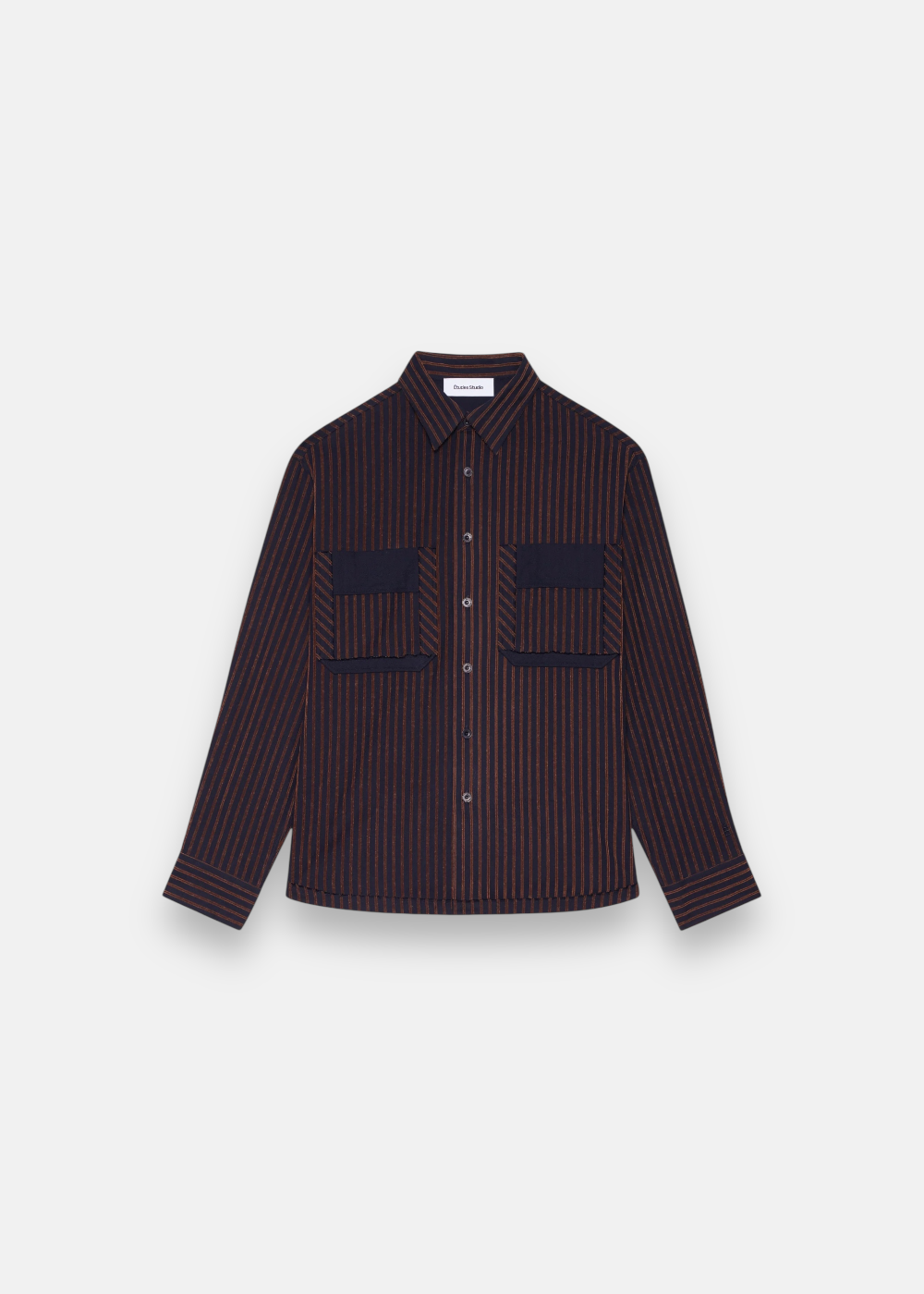 Chemise Flannel Stripe - marine