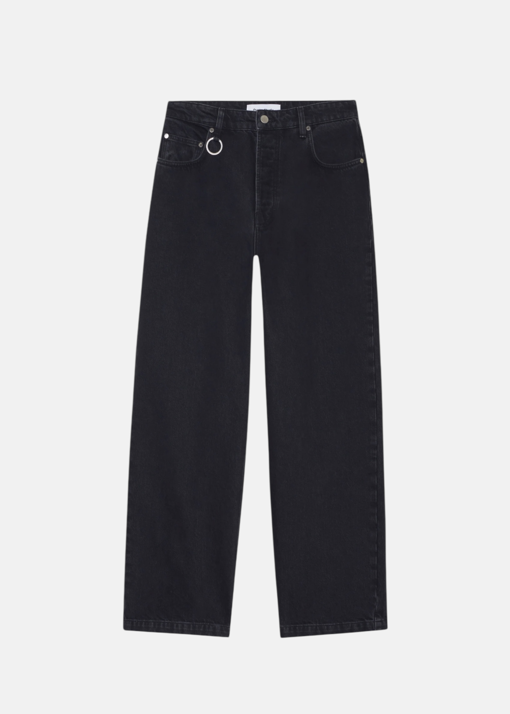 Jeans Loose Denim Ample  - noir