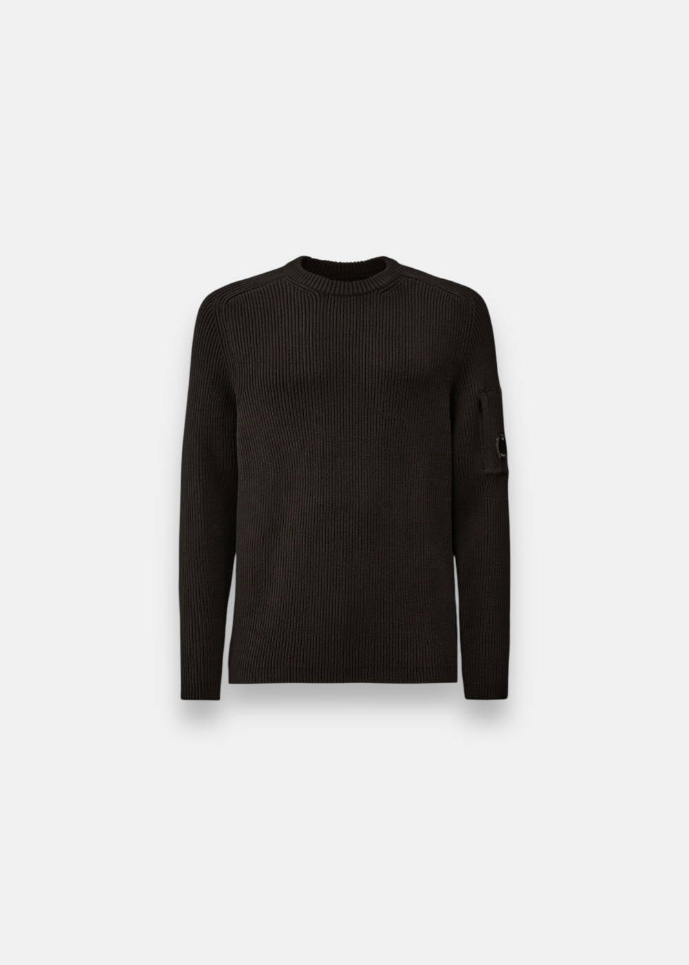 Pull Full Rib en Coton - noir