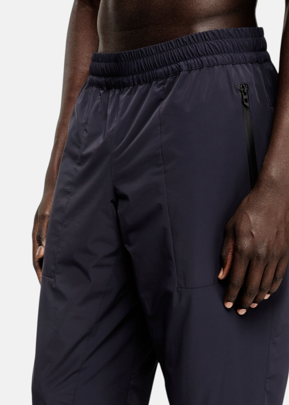 Pantalon en nylon stretch P-Ardo-Long - marine