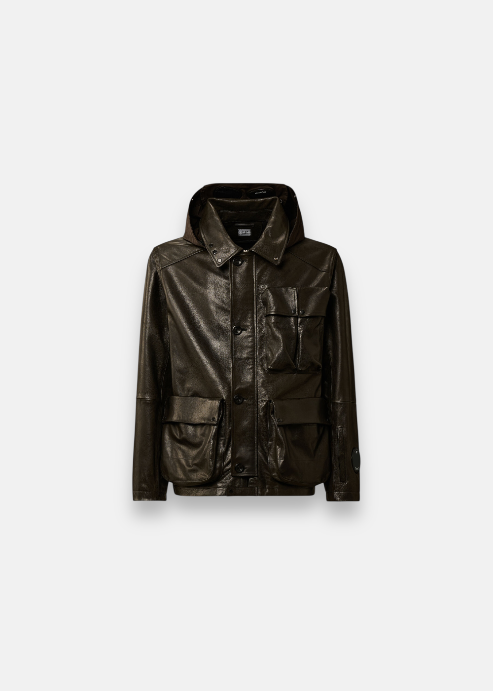 Veste Lens en Cuir - noir