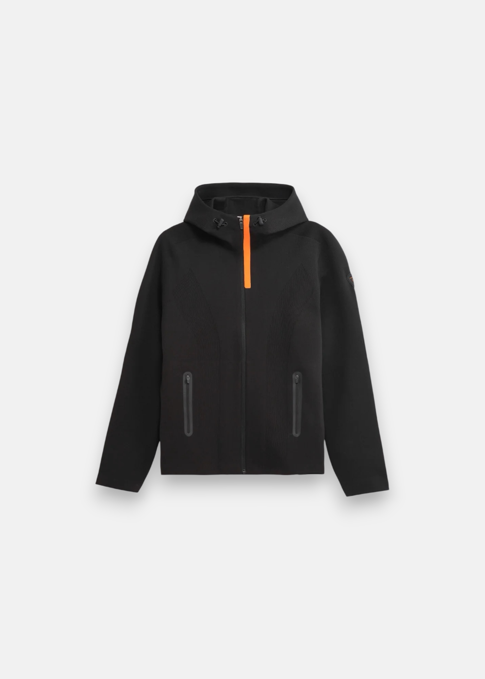 Veste à Capuche Zippé Tech - noir