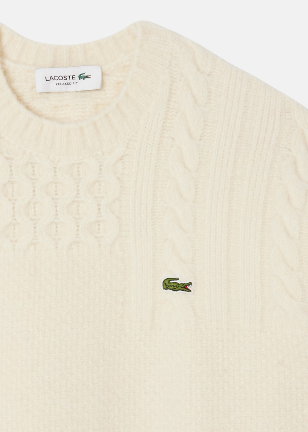 Pull patchework - beige