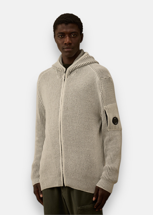 Cardigan à Rayure - gris