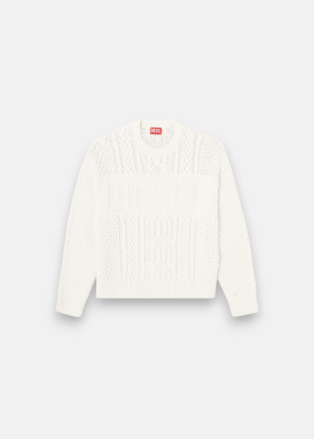 Pull En Maille torsadé K-Aubin - beige