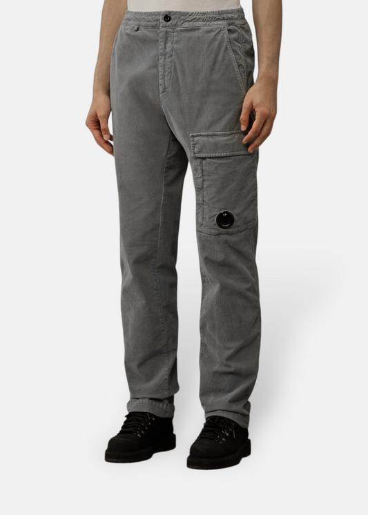 Pantalon Cargo Velours – gris