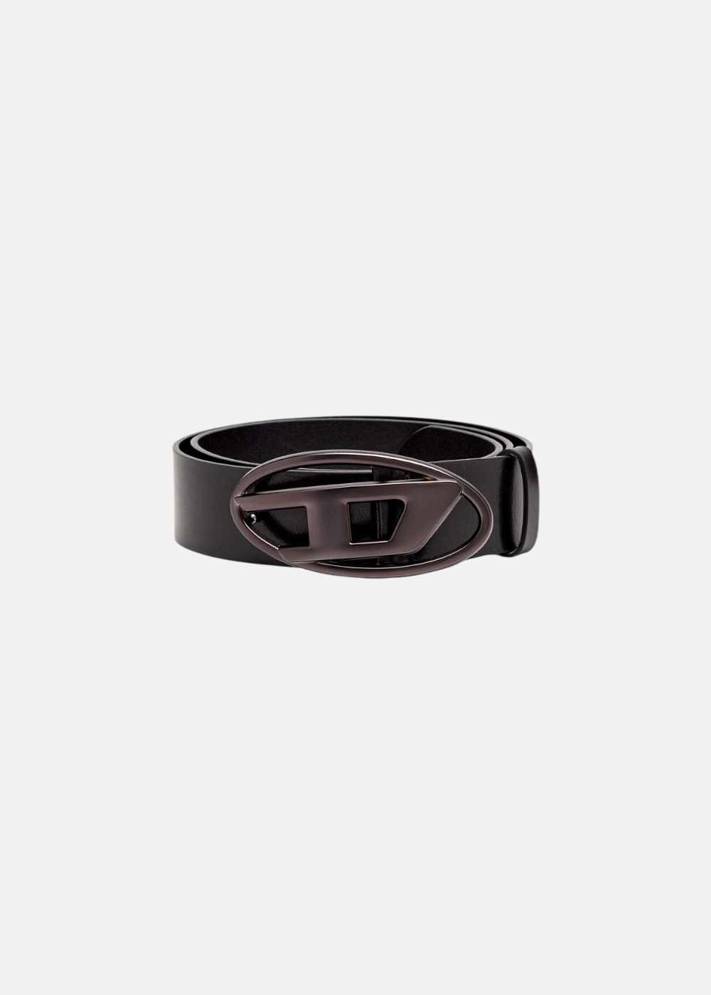 Ceinture en cuir B-1DR- noir