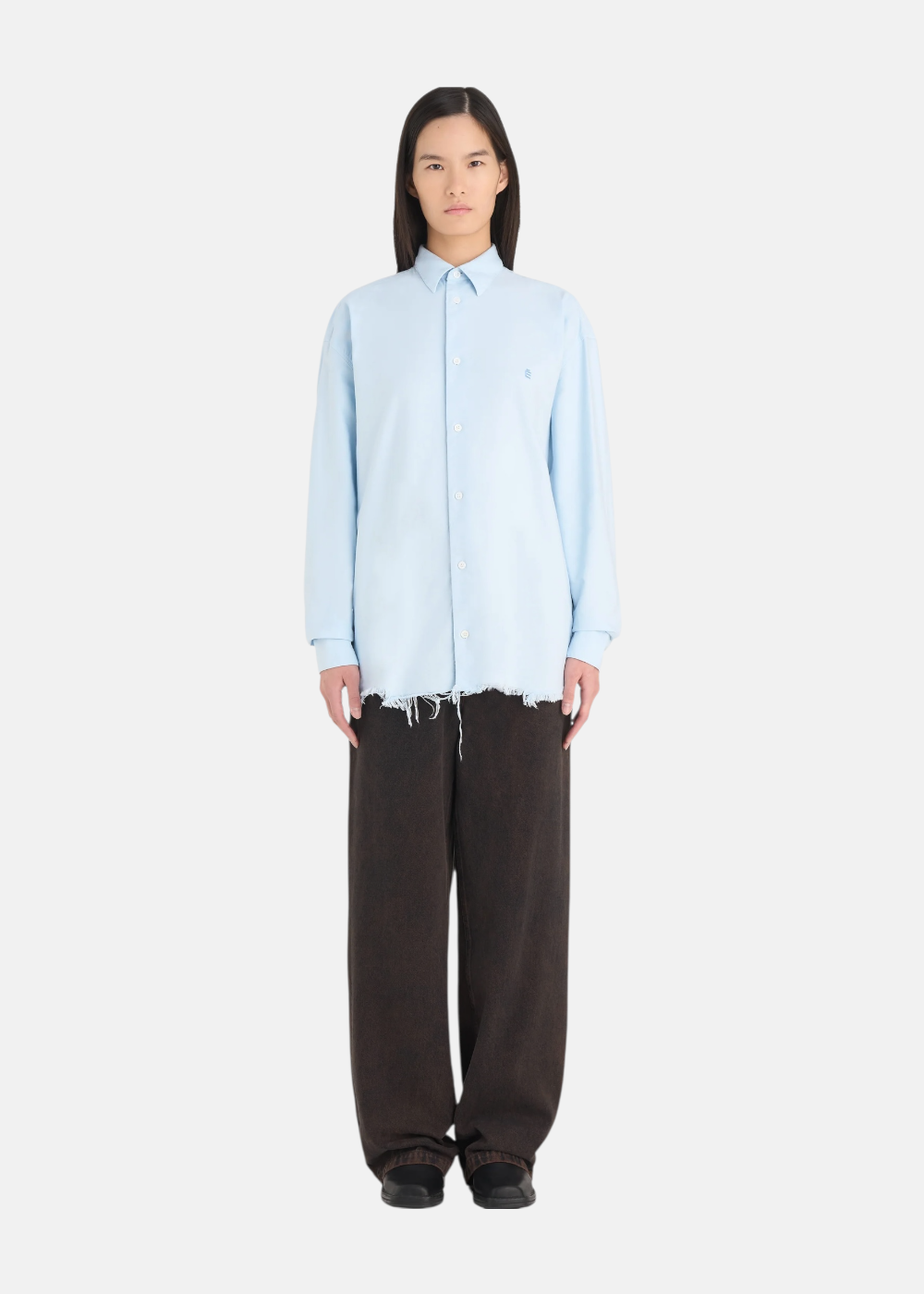 Chemise Études Classic Shirt É - bleu