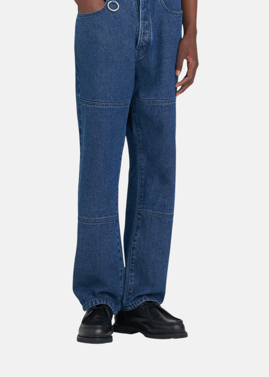 Jeans regular - bleu