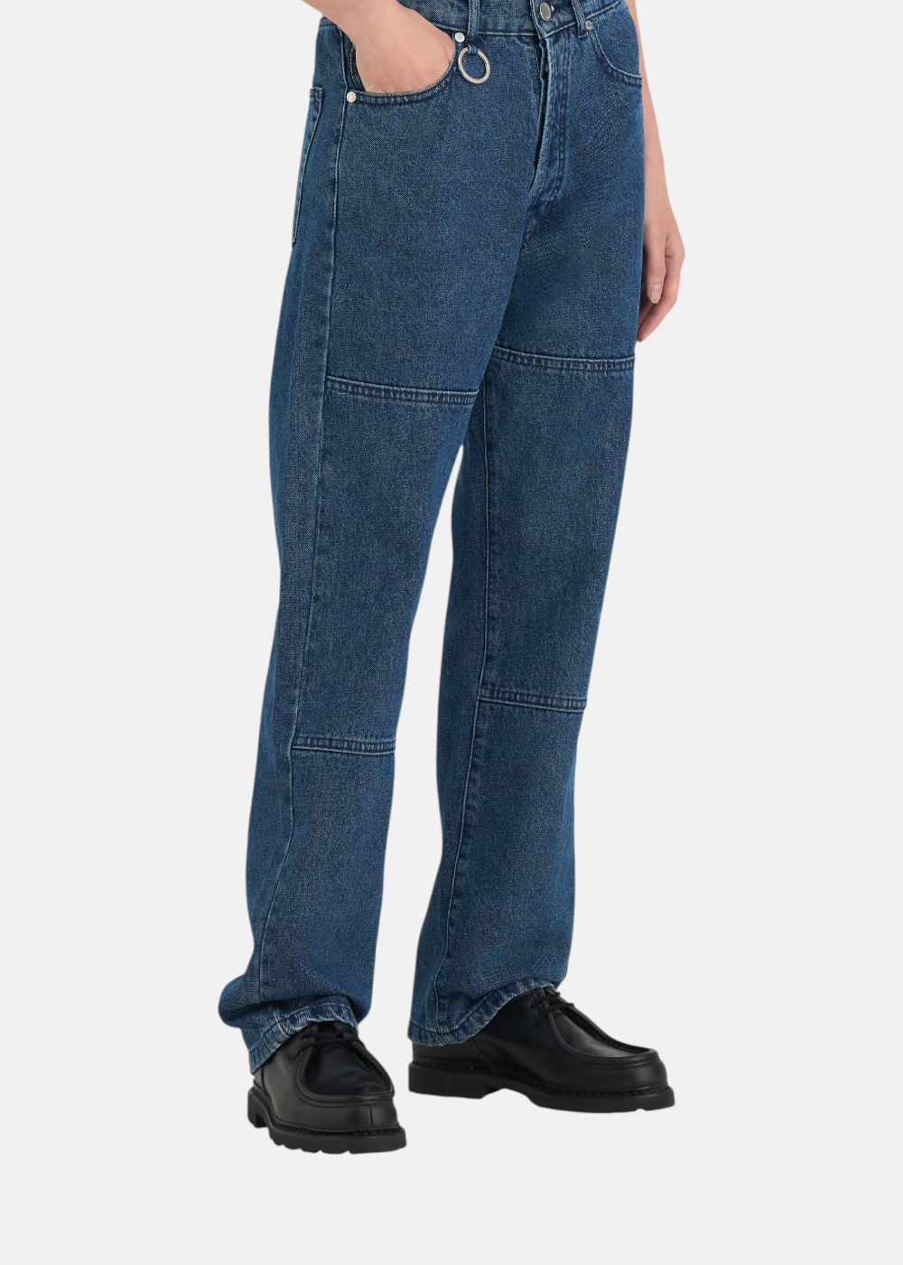 Jeans regular - bleu