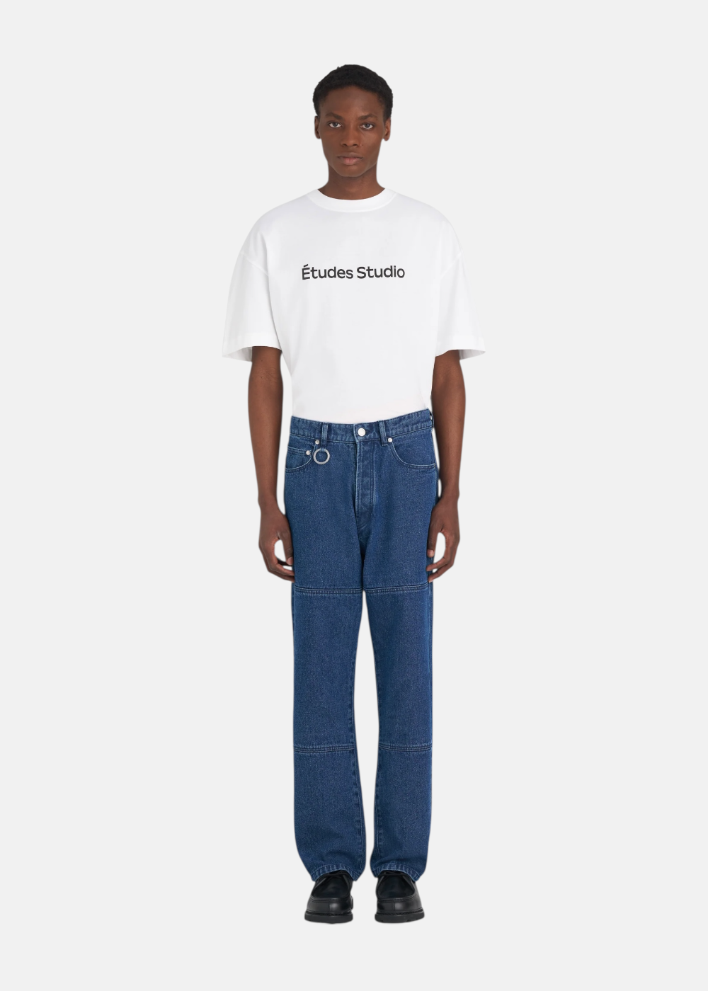 Jeans regular - bleu