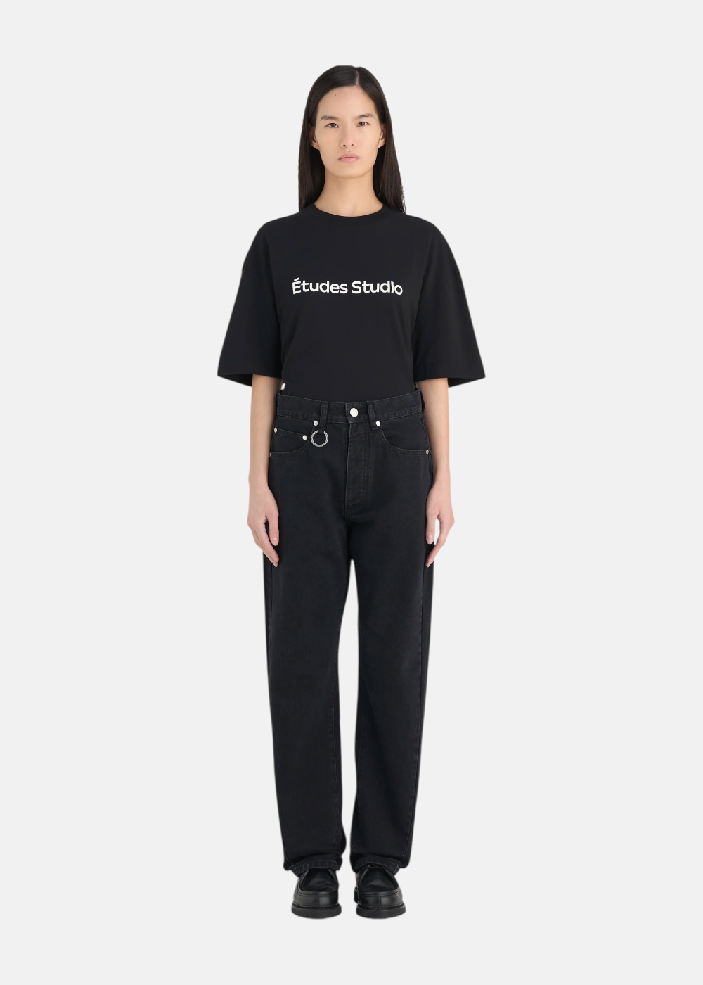 Jeans Regular Twist - noir