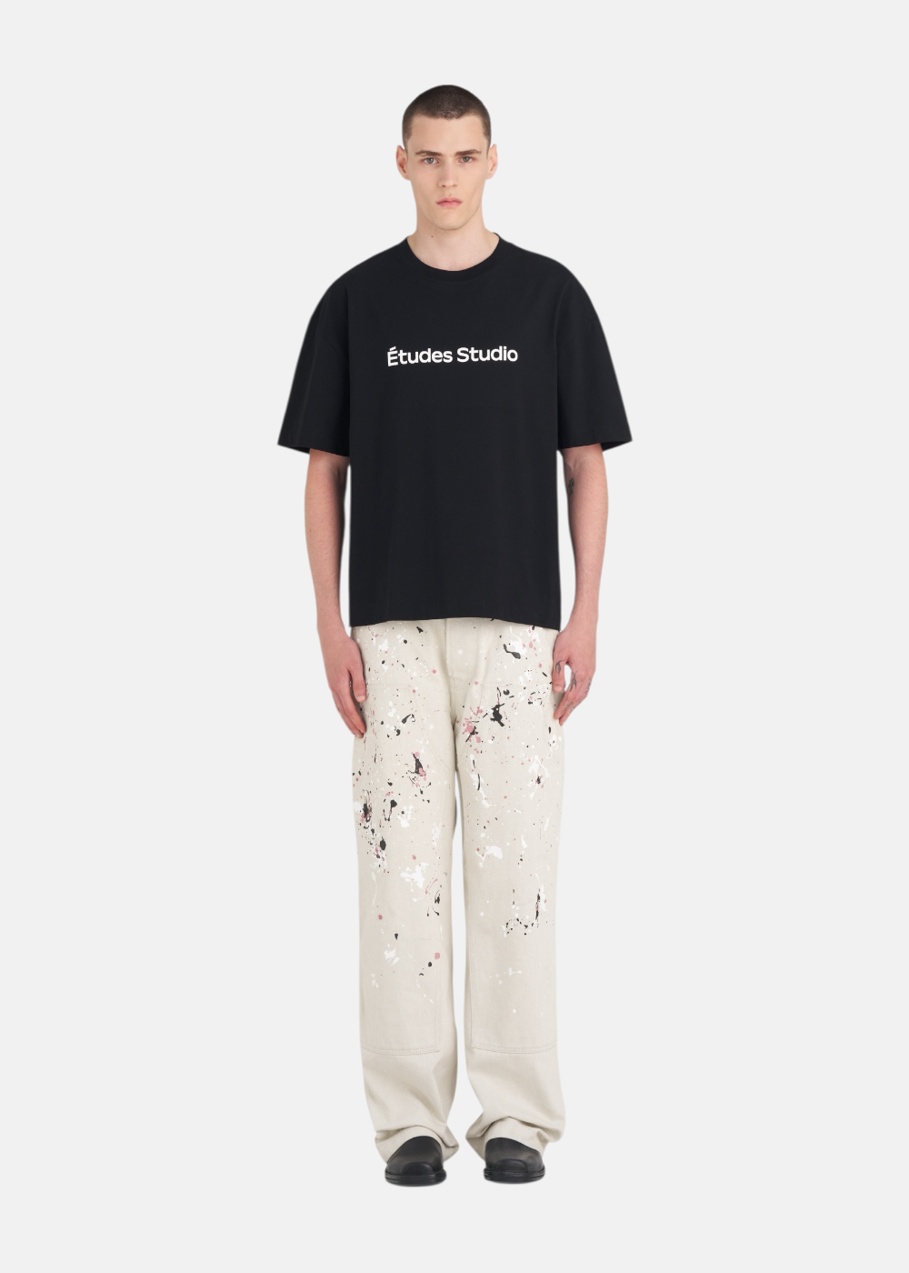 T-shirt Études Relax - noir