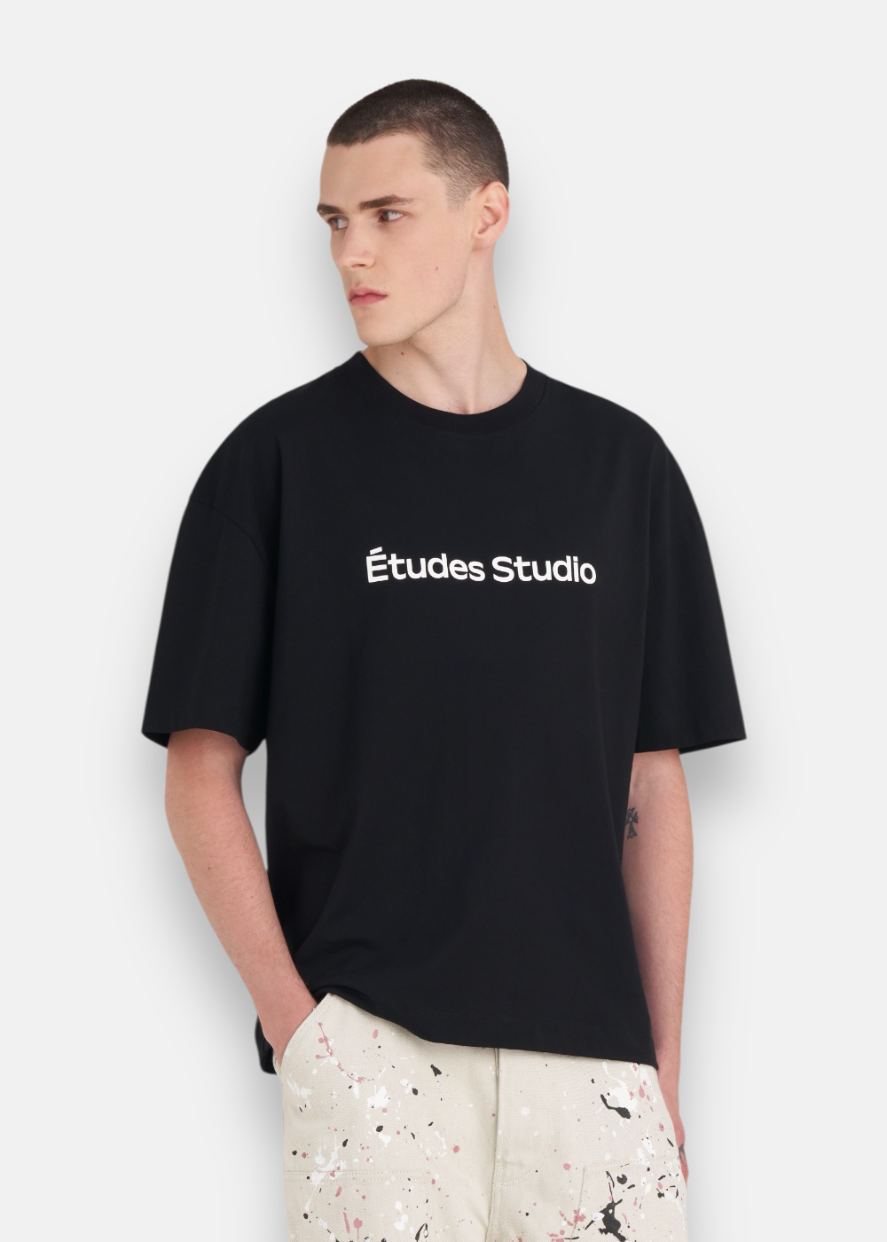 T-shirt Études Relax - noir