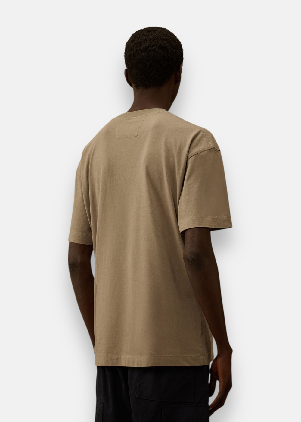 T-shirt Logo Embossed - beige