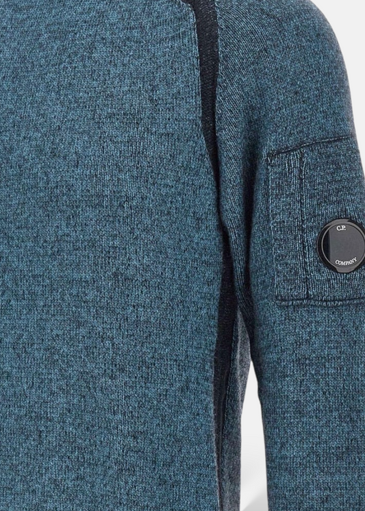 Pull Fleece Knit- bleu
