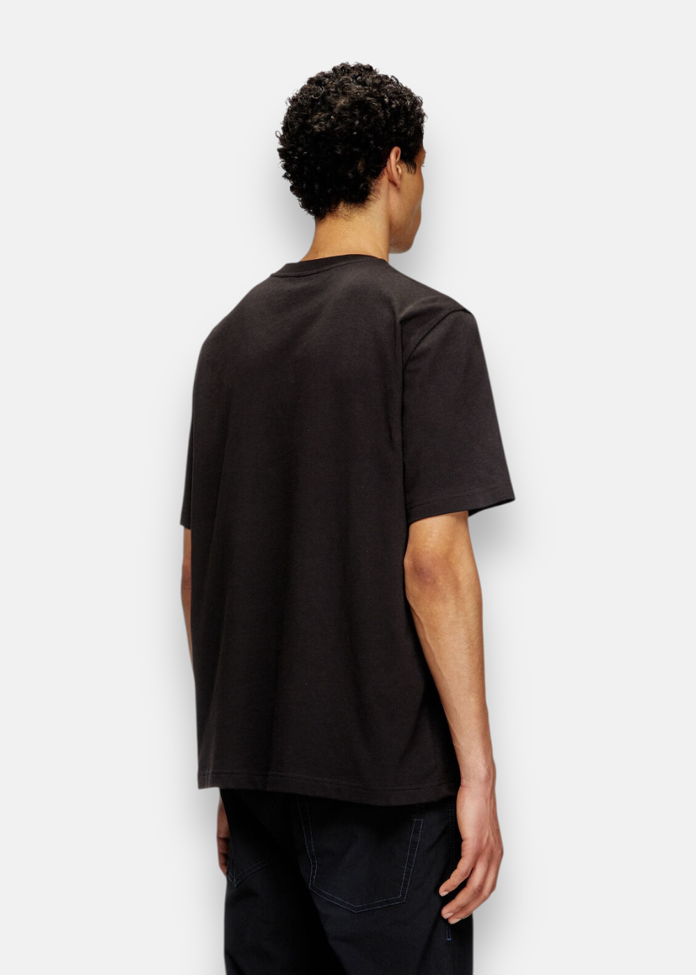 T-shirt T-Adjust-Bigoval - noir