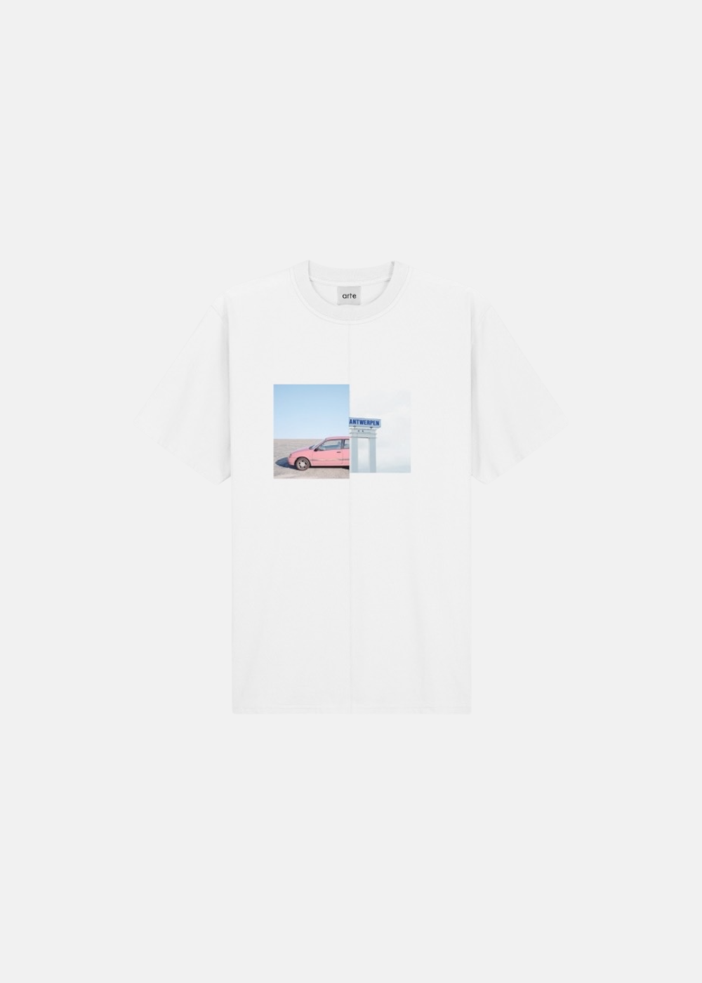 T-shirt photo - blanc