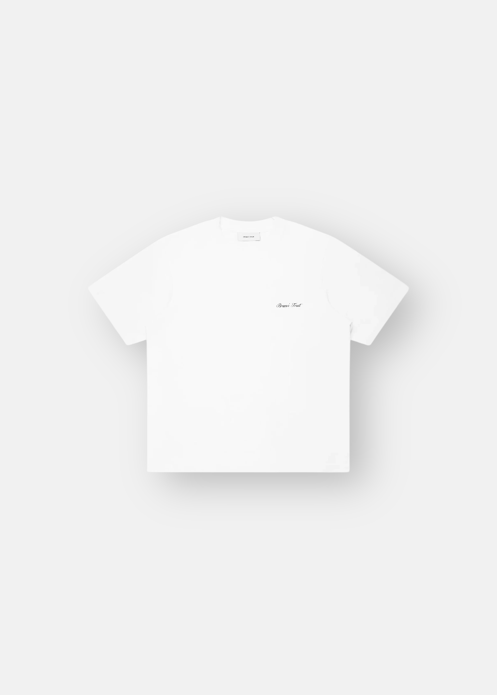 T-shirt Gardening Label - blanc