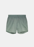 vue de face sur fond blanc du Short de bain oakley vert dégradé